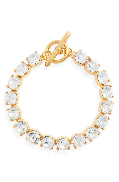 Crystal Toggle Bracelet