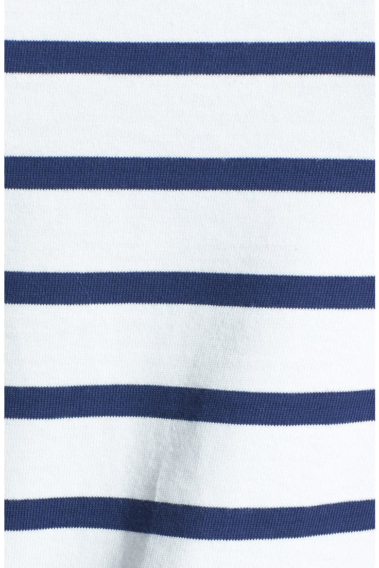'tropez' stripe cotton shift dress, Alternate, color, FRESH WHITE/ FRENCH NAVY