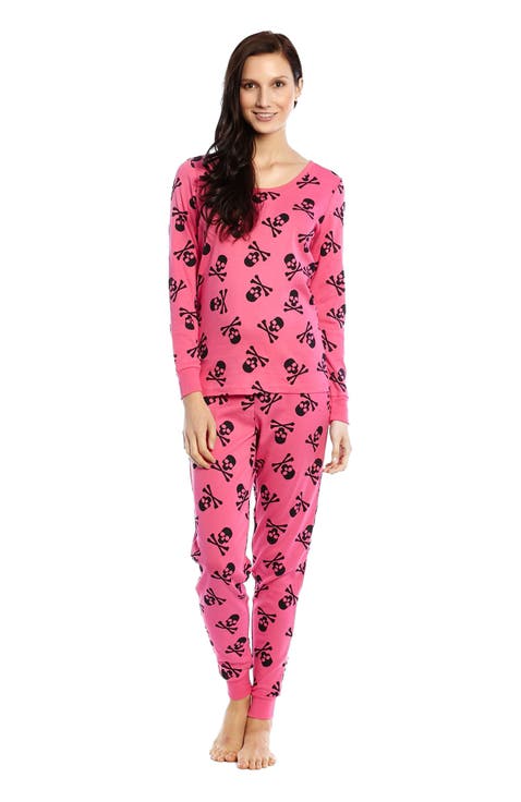 Women's Cotton Matching Family Halloween Pajamas