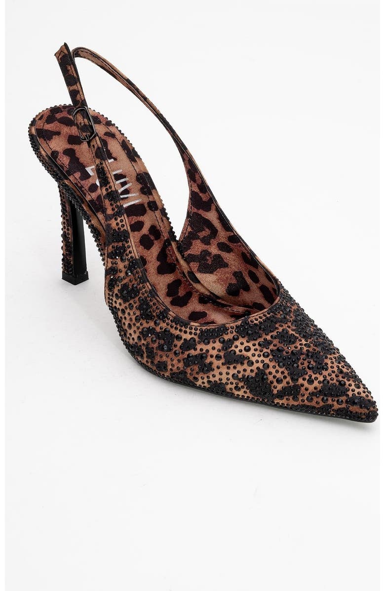 Prologue Shoes Roya Pointed Toe Stiletto Pump, Alternate, color, Leopard