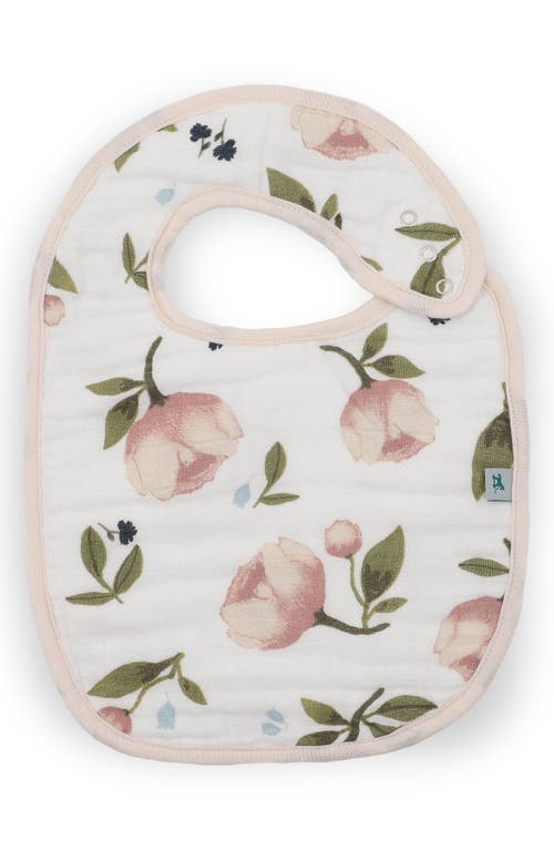 Little Unicorn 3-pack Organic Cotton Muslin Bibs In Brown