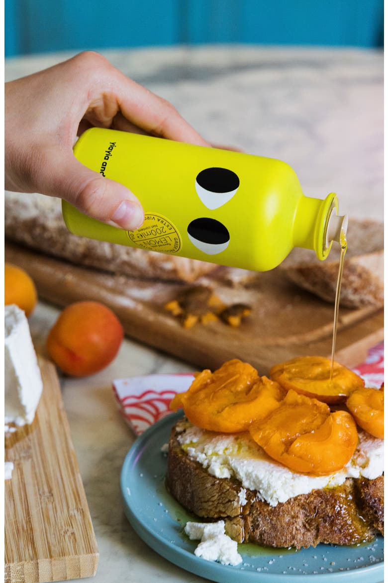 Lemon Extra Virgin Olive Oil, Alternate, color, YELLOW