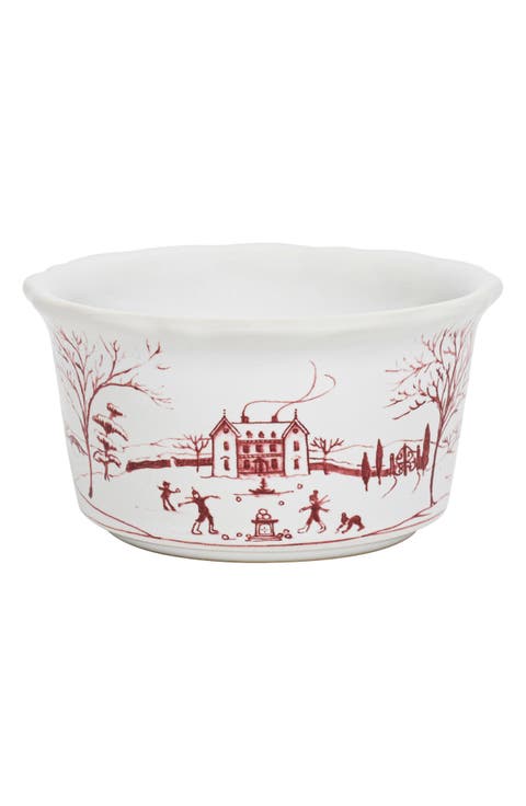 Country Estate Winter Frolic Bowl