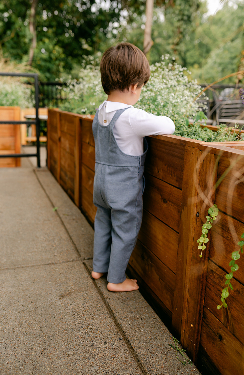 Little Paper Kids Ellis Baby Bodysuit, Alternate, color, White