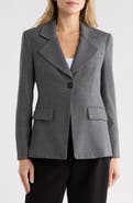Veronica Beard Kessler Wool Blend Dickey Blazer