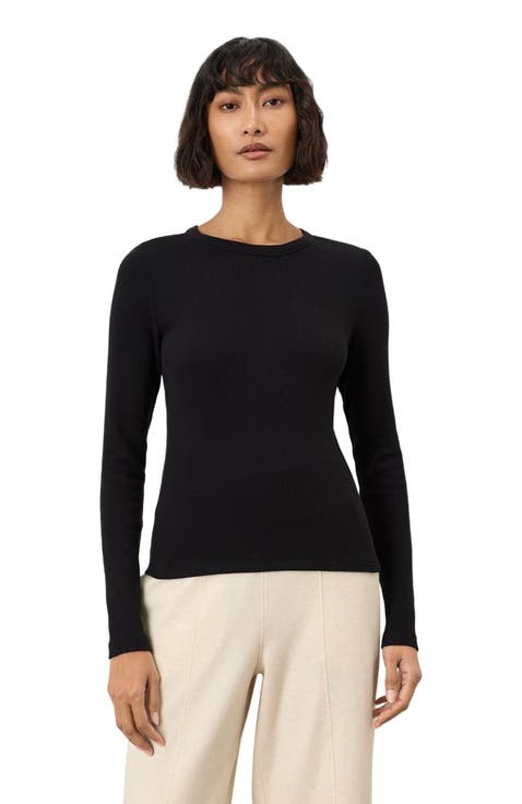 Perfect Rib Layering Long Sleeve Made With Organic Cotton