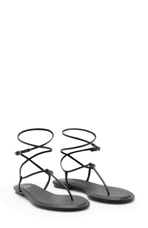 Ankle Wrap Sandals (Women)