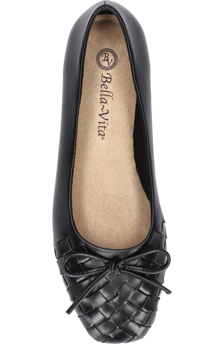 Bella Vita Francie Ballet Flat, Alternate, color, Black