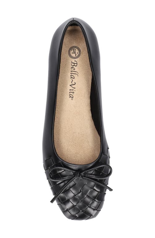 Bella Vita Francie Ballet Flat In Black