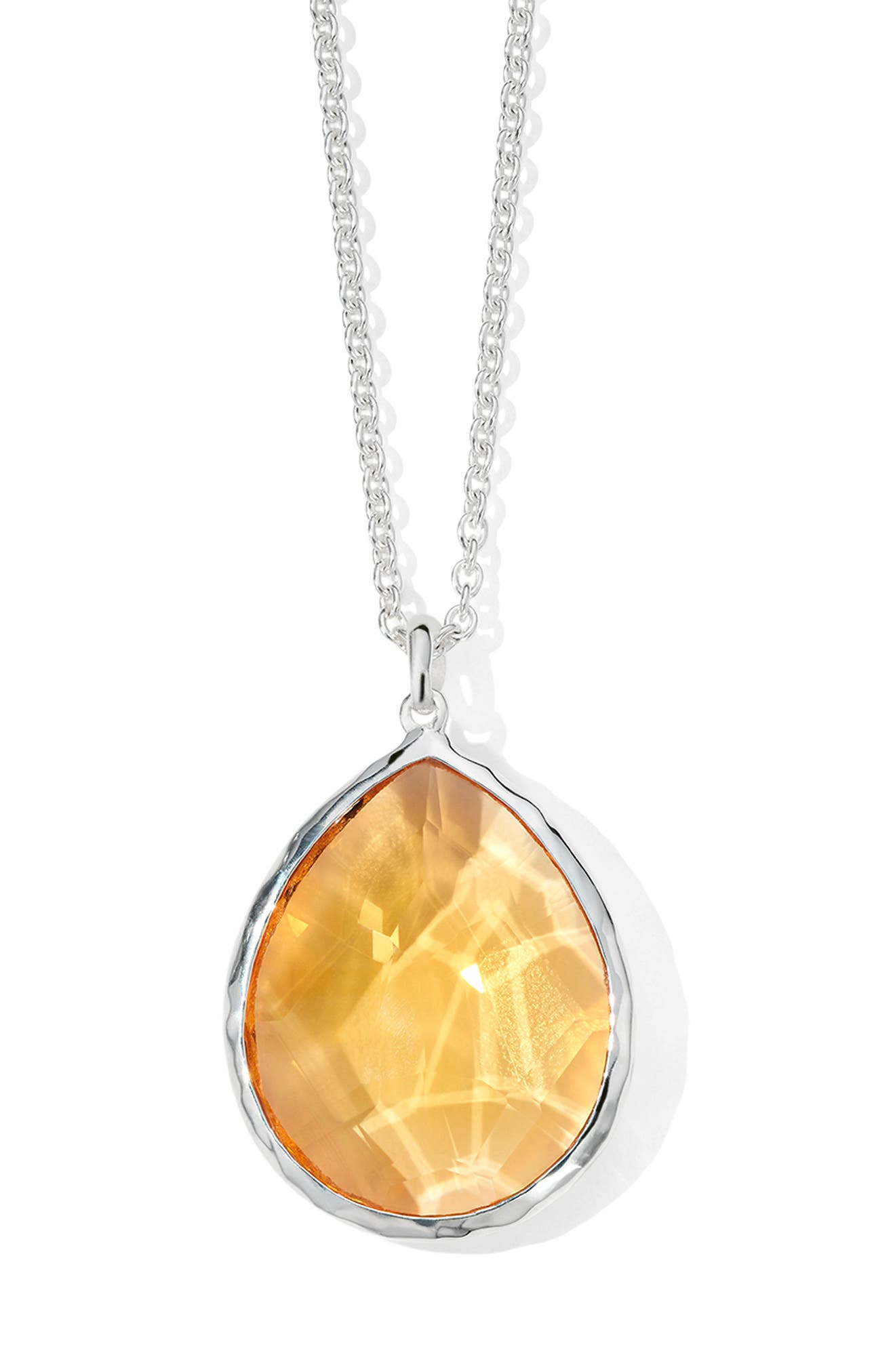 Eatable Rocks Pretty Ippolita Large Rock Candy® Teardrop Pendant Necklace (Women) | Nordstrom