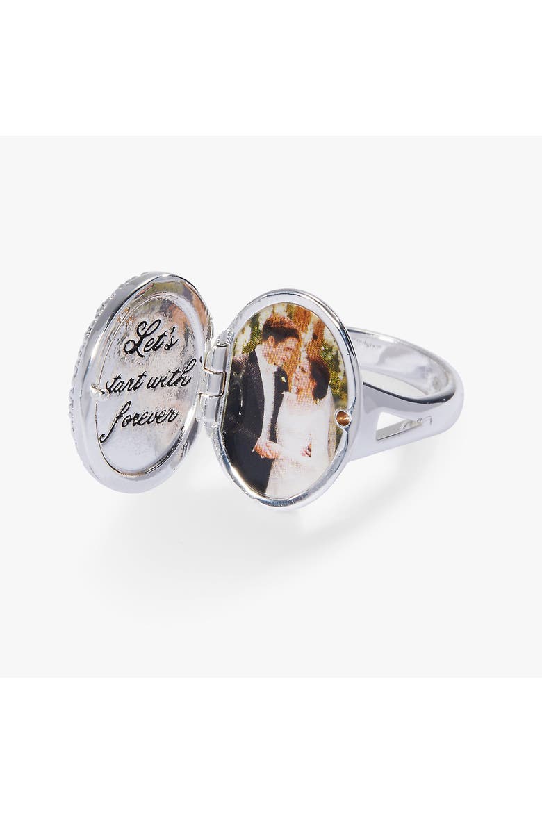 The Twilight Saga Bella's Engagement Ring, Alternate, color, Silver
