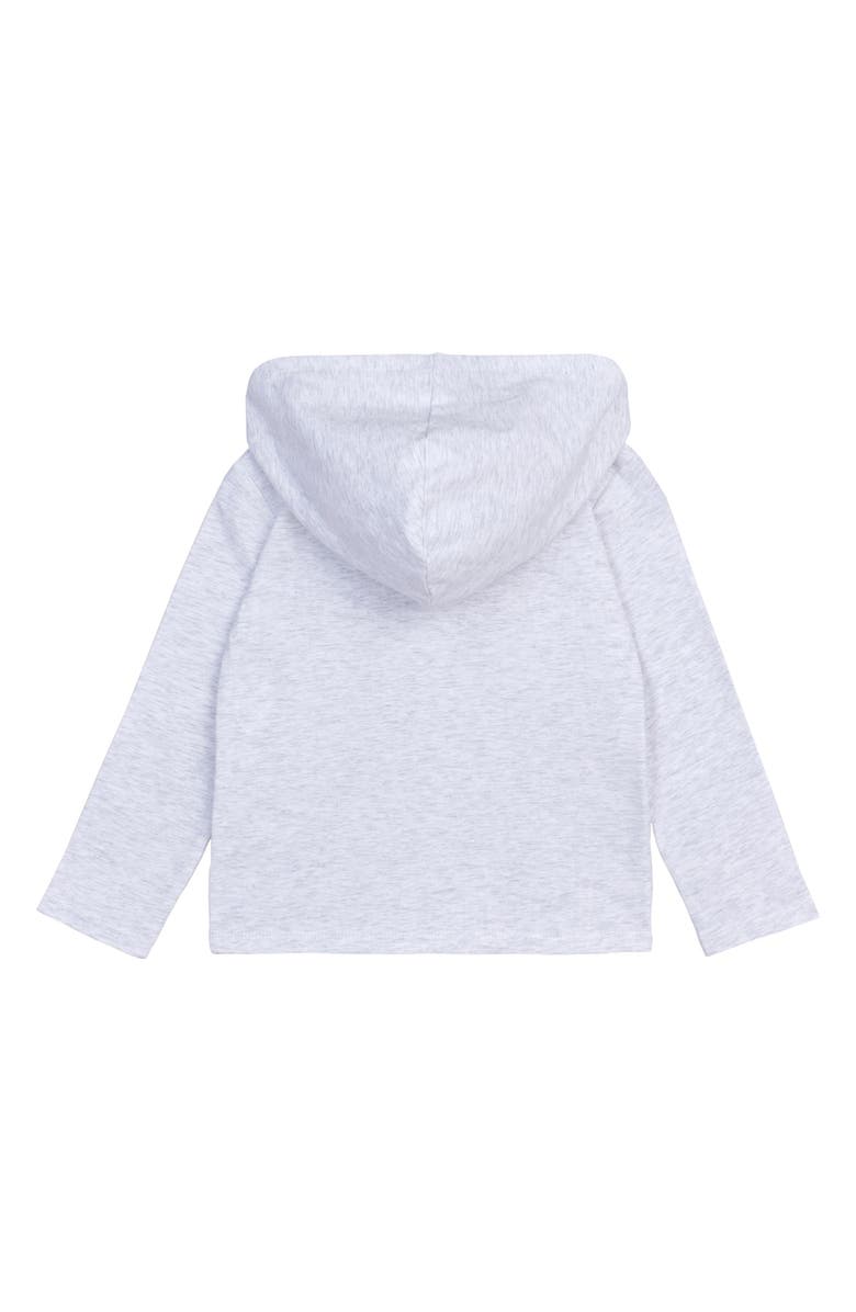 MILES THE LABEL Kids' Miles Rex Stretch Organic Cotton Graphic Hoodie, Alternate, color, 