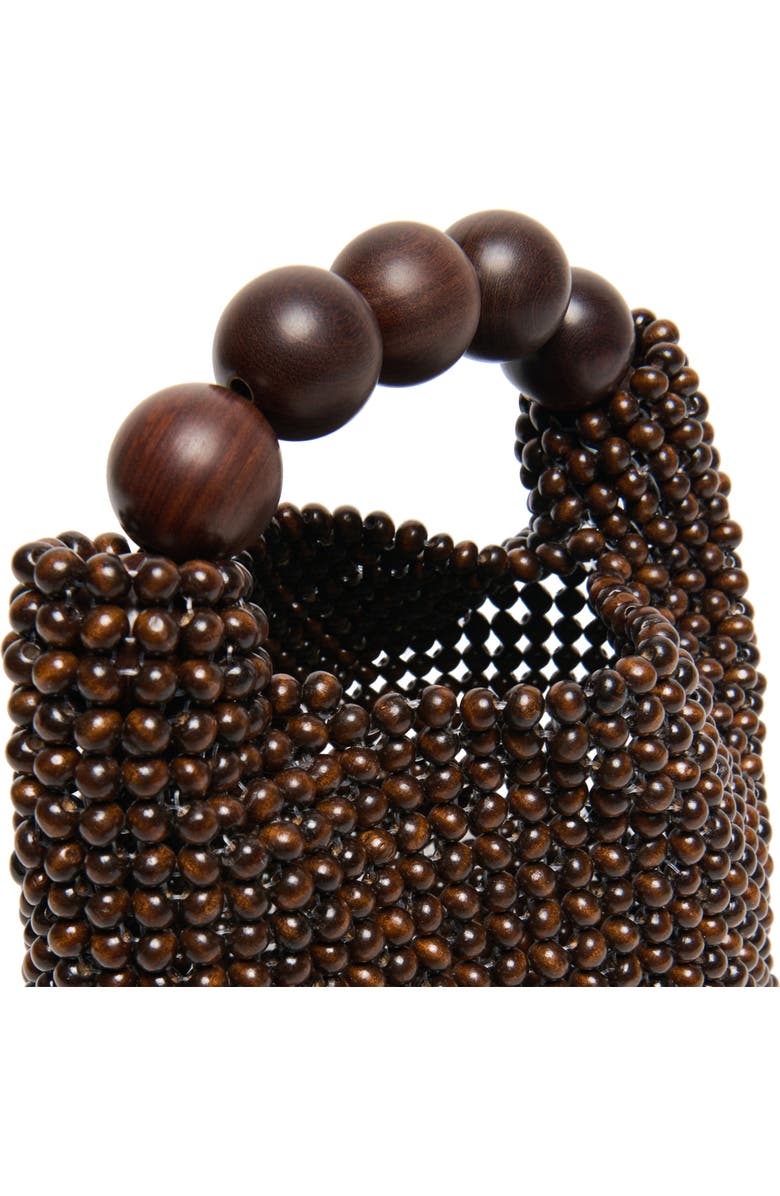 Dolce Vita Clover Bead Top Handle Bag, Alternate, color, Chocolate