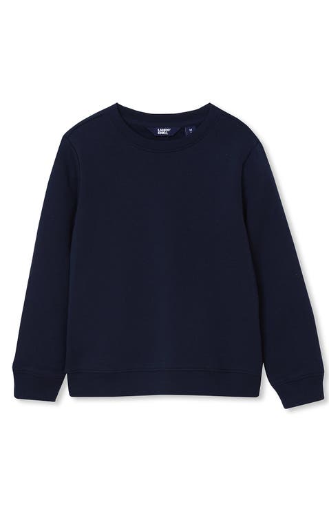 Kids Basic Fleece Crewneck Sweatshirt