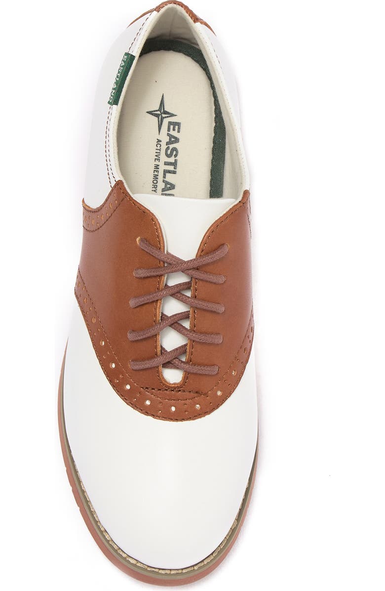 Eastland Sadie Leather Saddle Shoe, Alternate, color, Tan