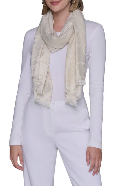Nautical Knots Wrap Scarf