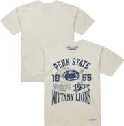 Mitchell & Ness Men's Mitchell & Ness  Cream Penn State Nittany Lions Heritage Scholar T-Shirt