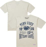 Mitchell & Ness Men's Mitchell & Ness Cream Penn State Nittany Lions Heritage Scholar T-Shirt