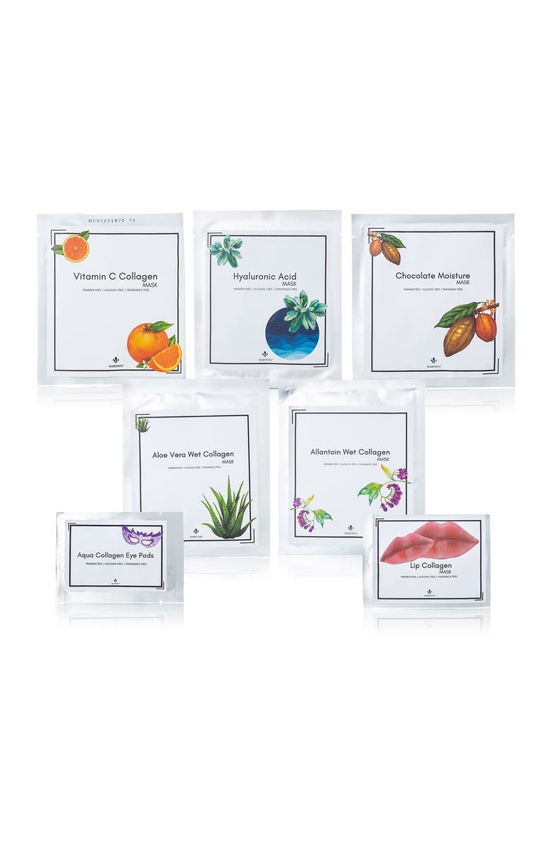 MARTINNI MASKS Hello Gorgeous 7-Piece Mask Set, Alternate, color, 