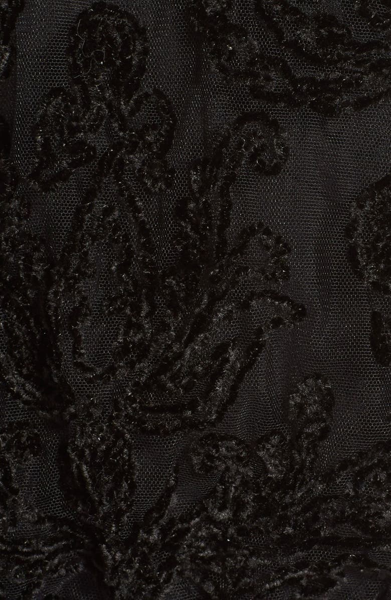 Simone Rocha Embroidered Chenille Dress, Alternate, color,