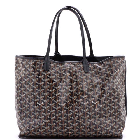Anjou Reversible Tote Coated Canvas PM