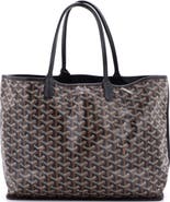 Pre-Owned Goyard Anjou Reversible Tote Coated Canvas PM