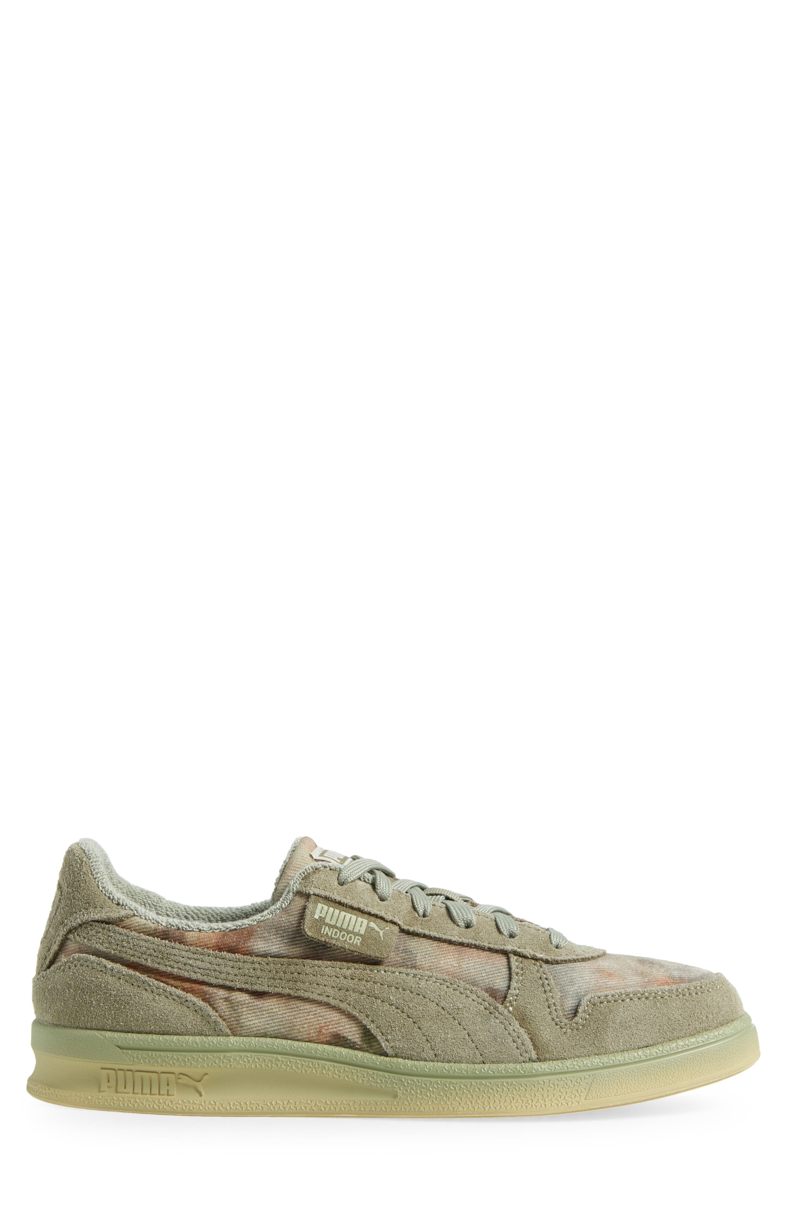 PUMA x KidSuper Indoor Distressed Sneaker, Alternate, color, Lux Army
