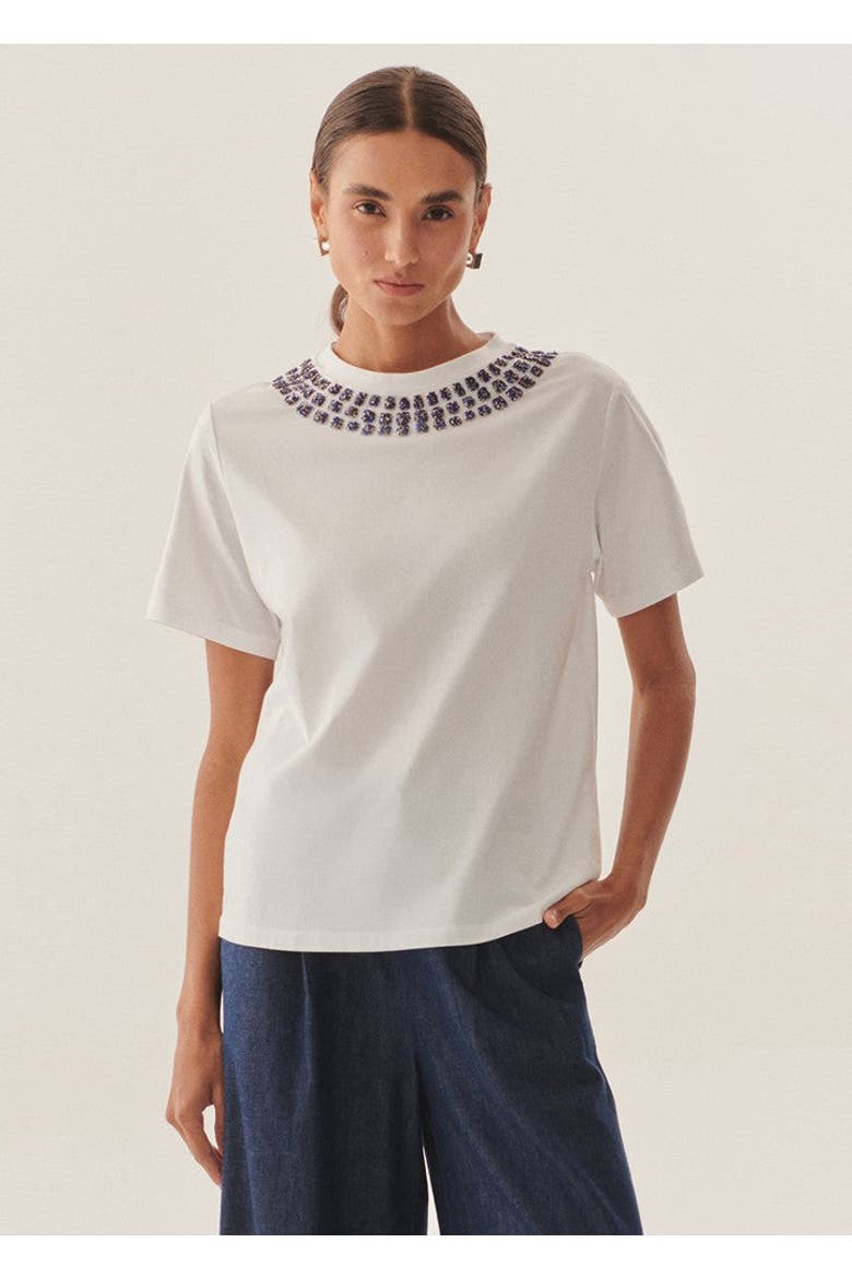 Adriana Tshirt, Alternate, color, WHITE