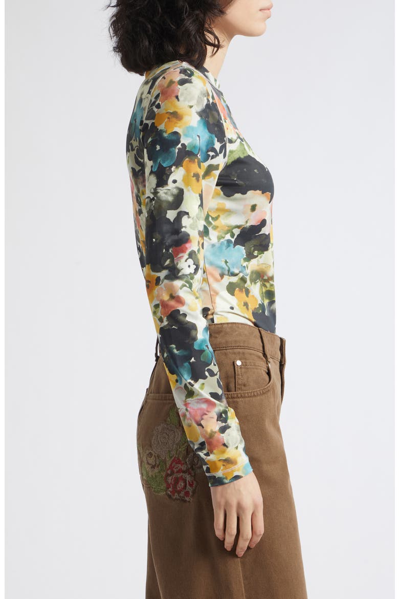 Echoes in Flowers Long Sleeve Top, Alternate, color, ECHOES IN FLOWERS
