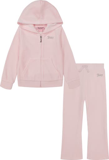 Kids' Velour Hoodie and Joggers Set