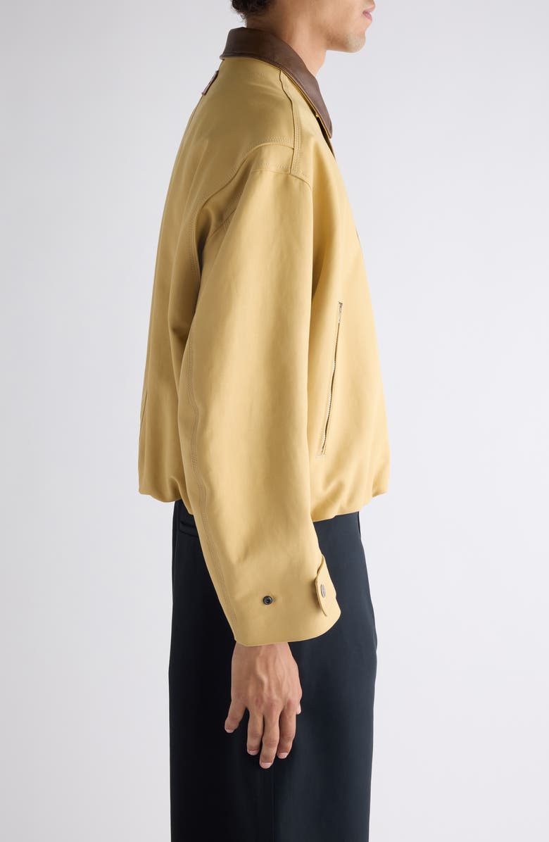 Acne Studios Opado Cotton Sateen Jacket, Alternate, color, Sand Beige