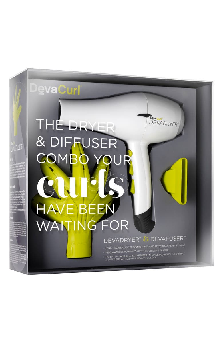DevaCurl DevaDryer<sup>™</sup> & DevaFuser<sup>™</sup> Hair Dryer Set, Alternate, color, 