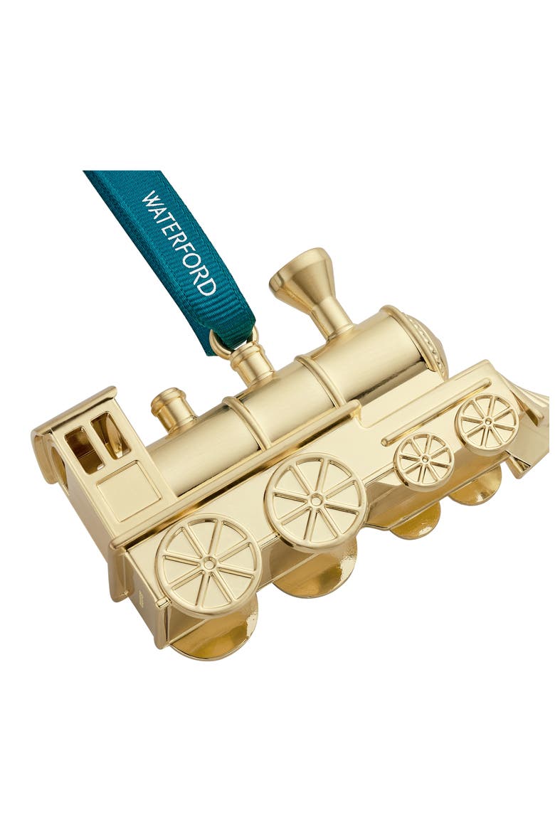 Steam Train Golden Ornament, Alternate, color, GOLD