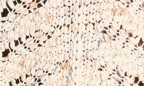 Nic + Zoe Nic+zoe Open Stitch Sweater In Neutral Multi