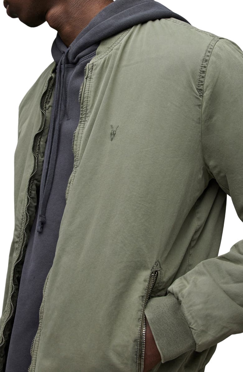 AllSaints Lows Bomber Jacket, Alternate, color,