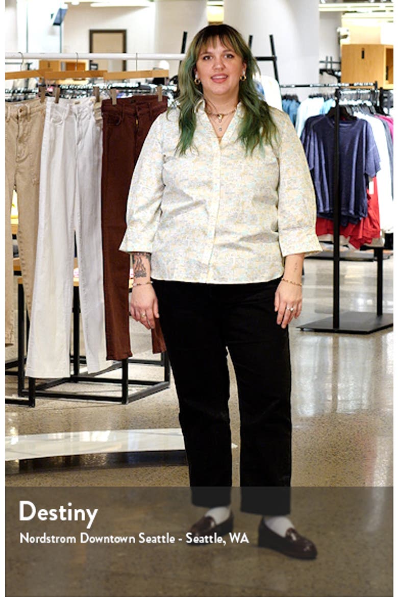 Meryl Coast to Coast Print Cotton Button-Up Shirt video