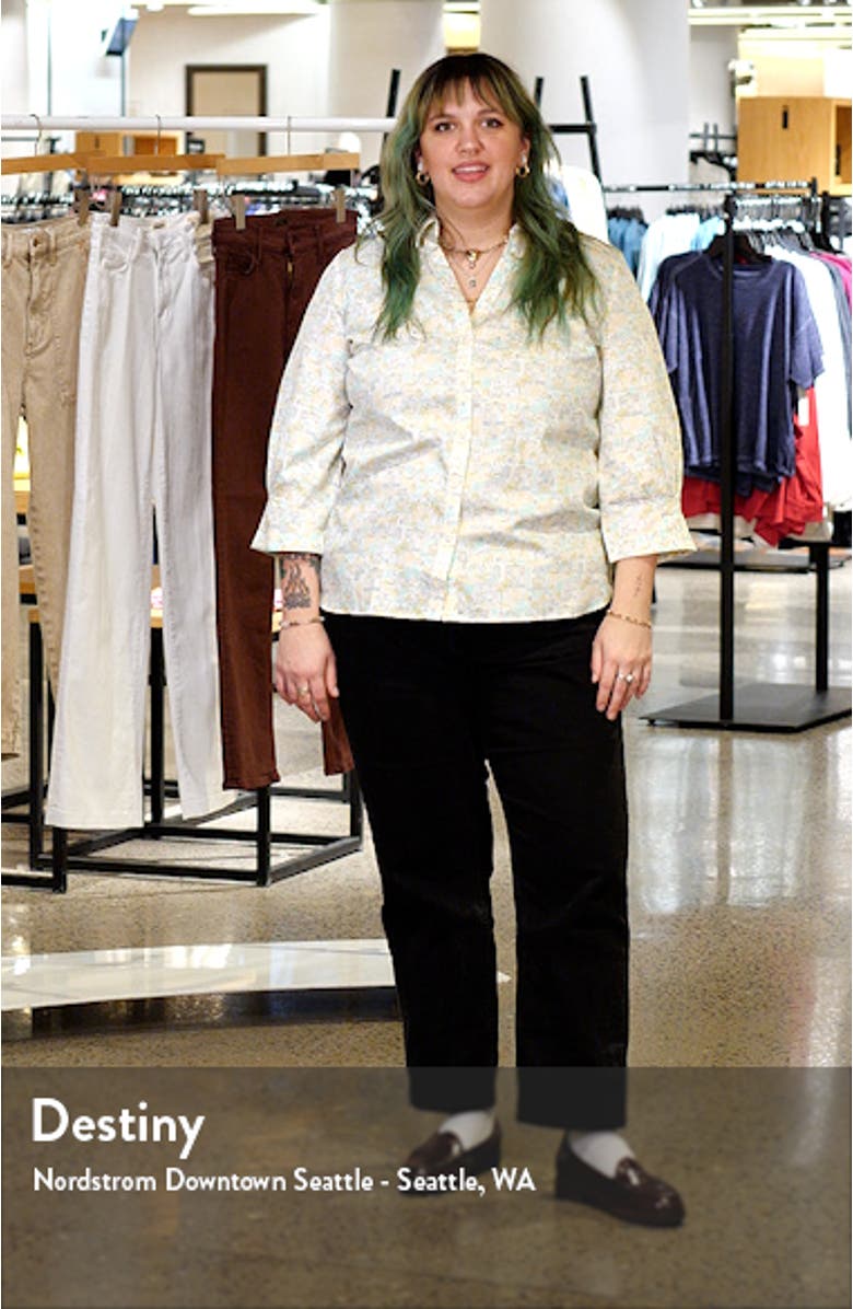 Meryl Coast to Coast Print Cotton Button-Up Shirt, sales video thumbnail