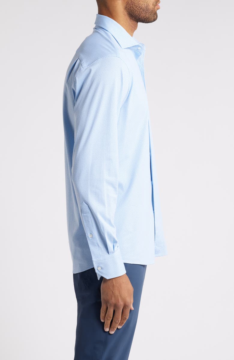 Peter Millar Crown Crafted Midlands Excursion Stretch Button-Up Shirt, Alternate, color,