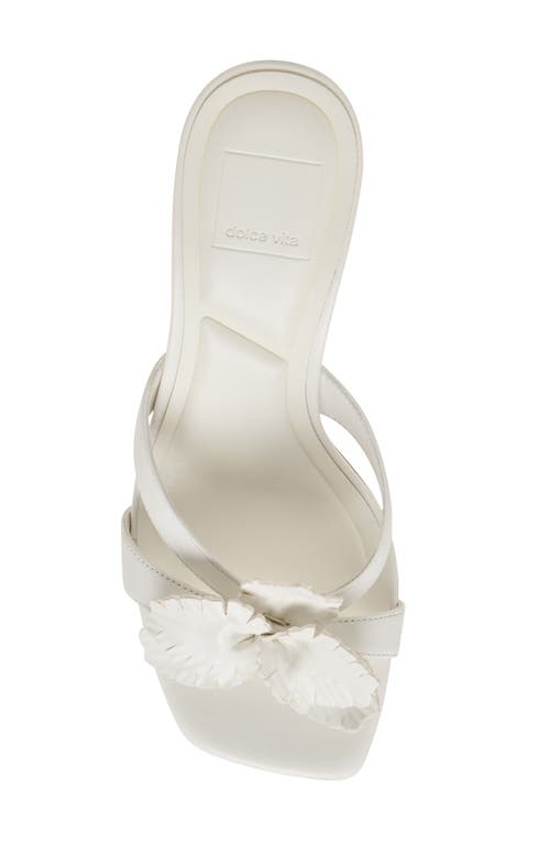 Dolce Vita Nikil Heels White Leather