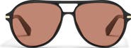 QUAY Day One 59mm Aviator Sunglasses