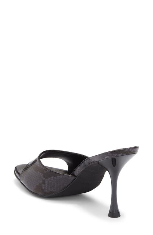 Jeffrey Campbell Agent Slide Sandal In Black