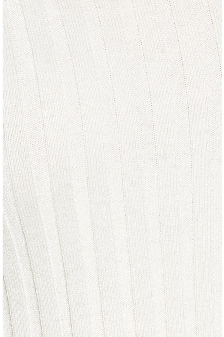 Ribbed Long Sleeve Turtleneck Top, Alternate, color, IVORY CLOUD