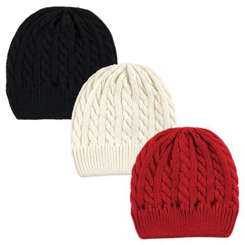 Cozy Knitted Headwear 3Pk