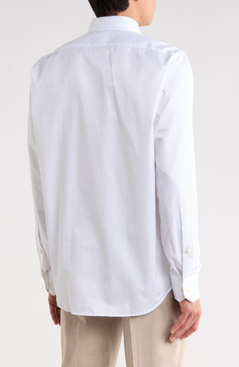 Emanuel Berg Traveller Classic Fit Dress Shirt, Alternate, color, White