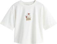 NEXT Kids' Cake Beaded Oversize T-Shirt