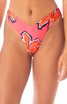 Maaji Racing Palms Valerya Reversible Bikini Bottoms