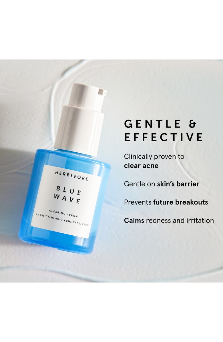 Herbivore Botanicals Blue Wave 2% Salicylic Acid Acne Treatment Serum, Alternate, color, 