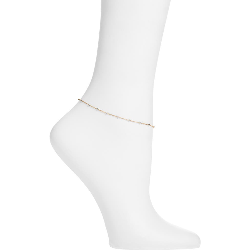 Set & Stones Austen Anklet In Gold