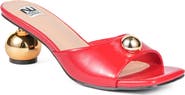 NINETY UNION Milano Orb Heel Slide Sandal
