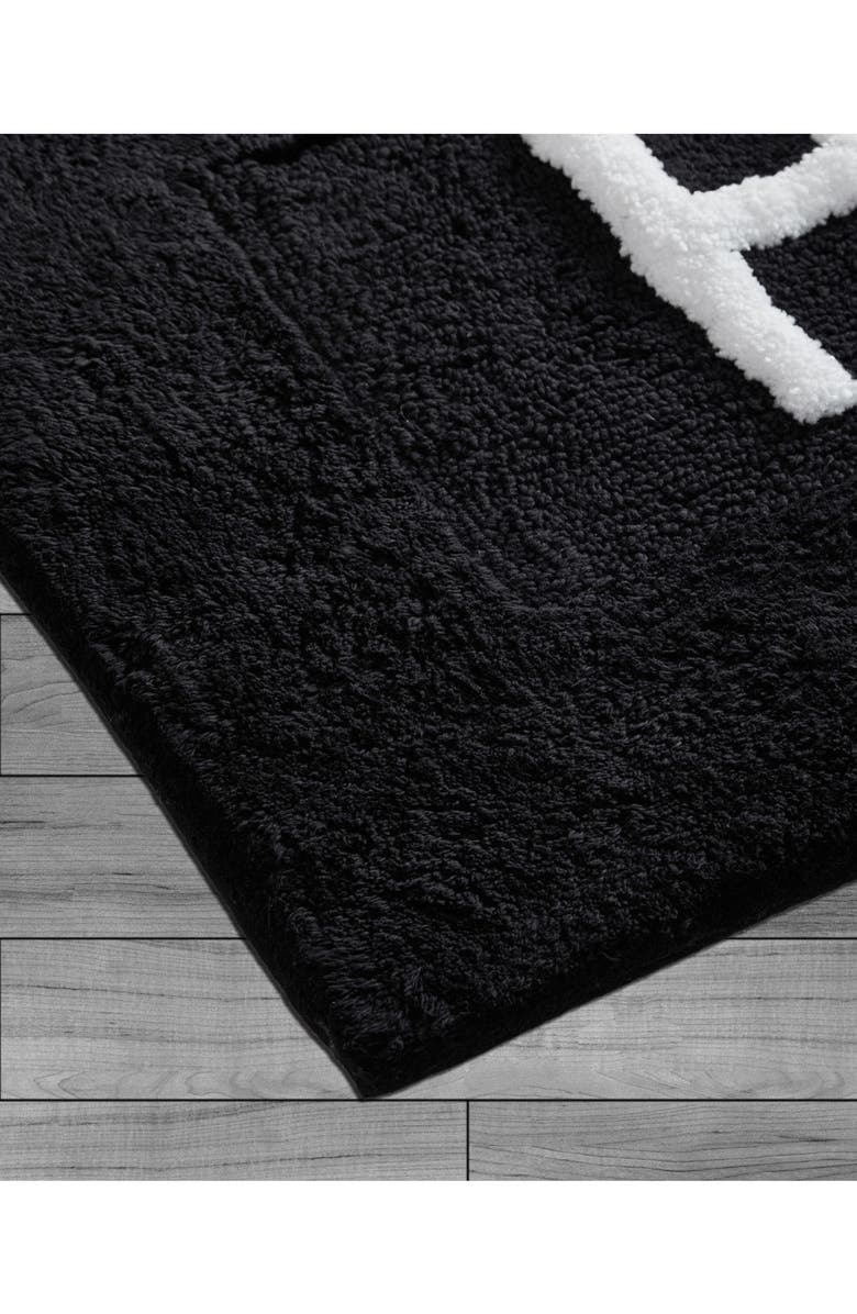 Jean Pierre New York His & Hers 2-Piece Bath Mat Set, Alternate, color, Black